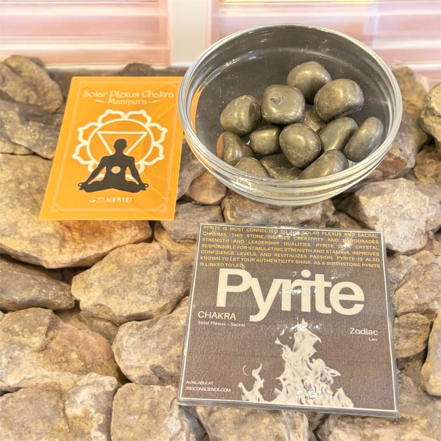 Pyrite (leadership & strength)