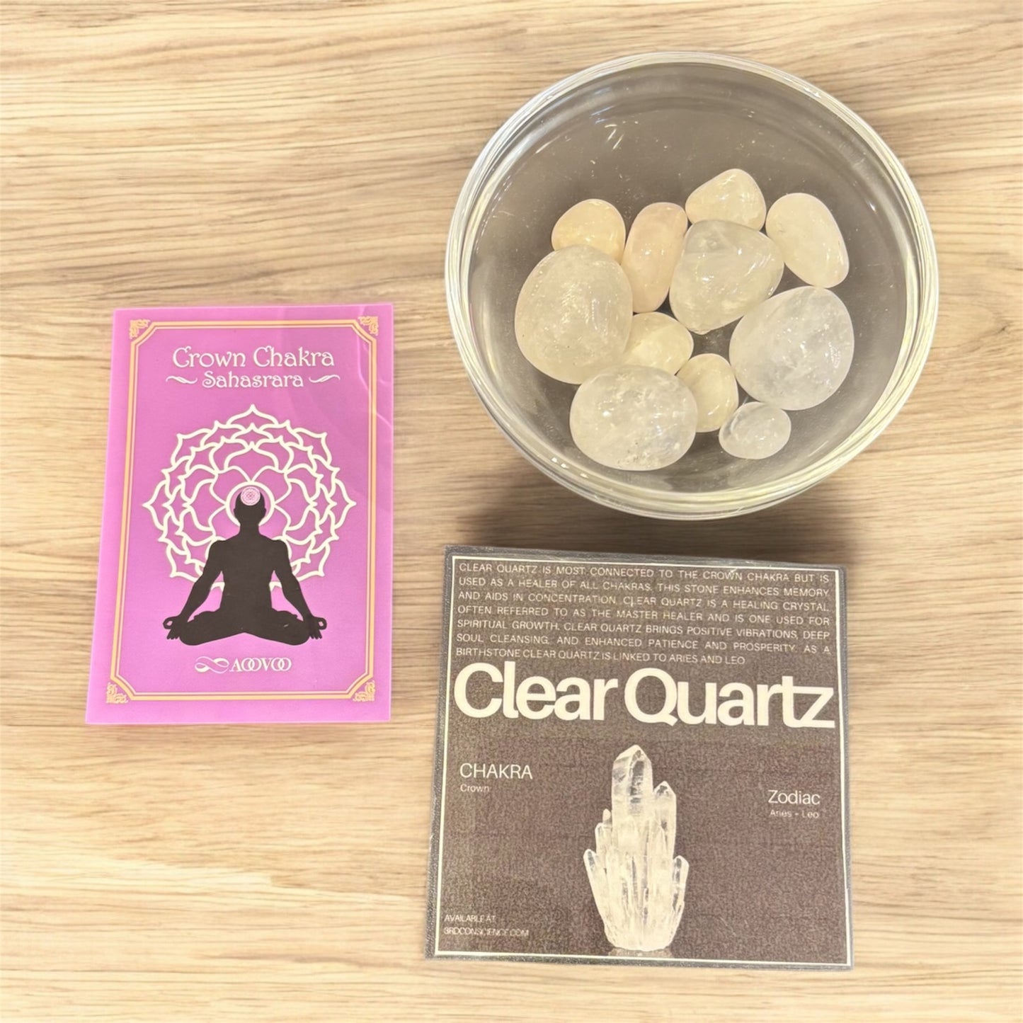 Clear Quartz (healing & memory)