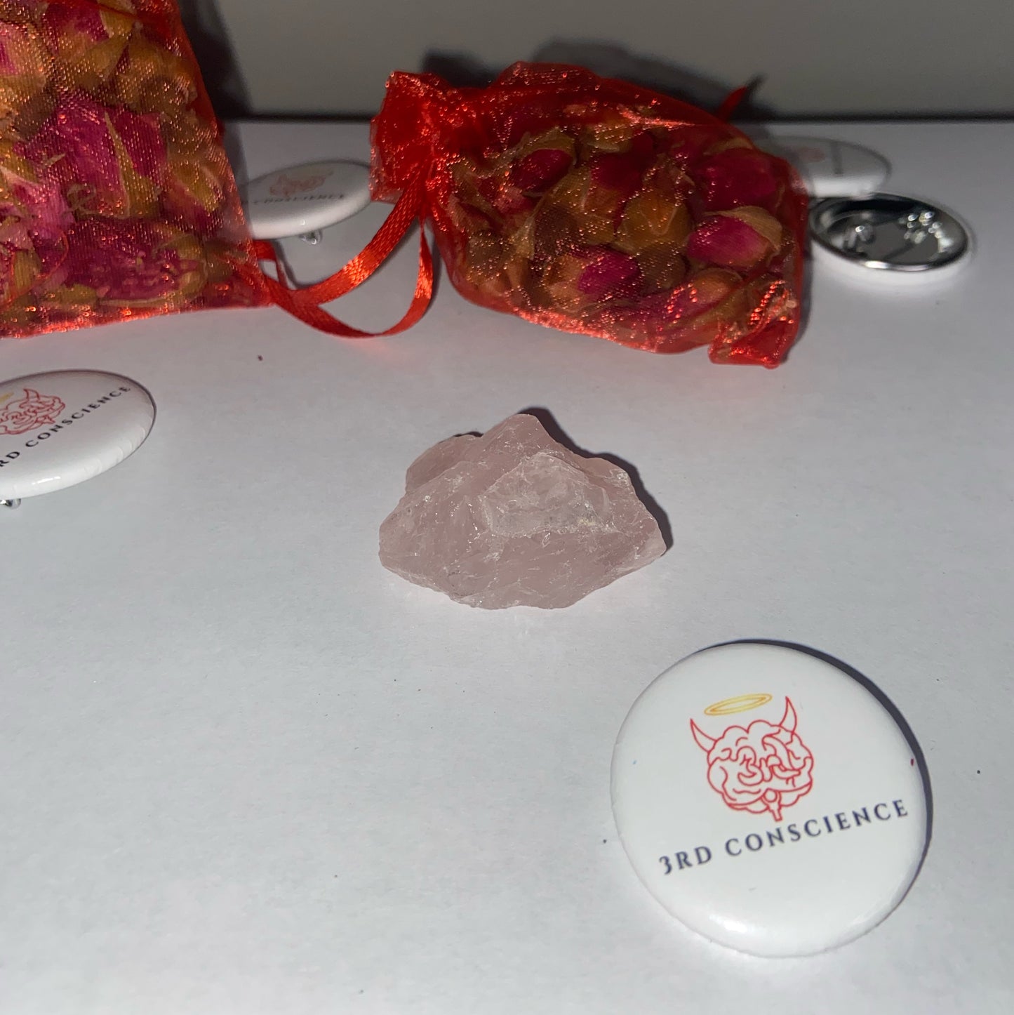 Rose Quartz (love & joy)