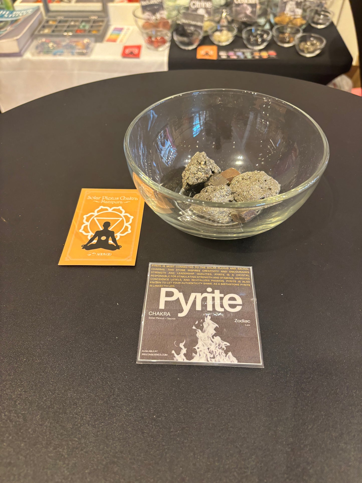 Pyrite (leadership & strength)