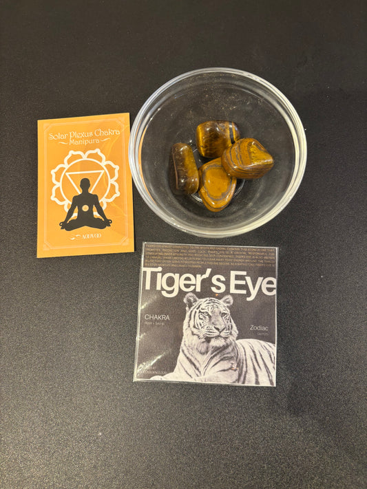 Tiger’s Eye (good luck & inner strength)