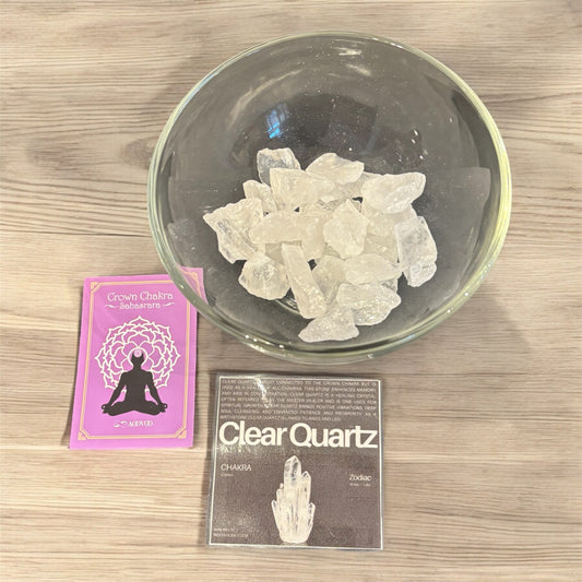 Clear Quartz (healing & memory)