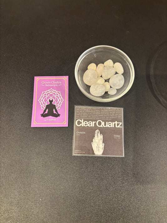 Clear Quartz (healing & memory)