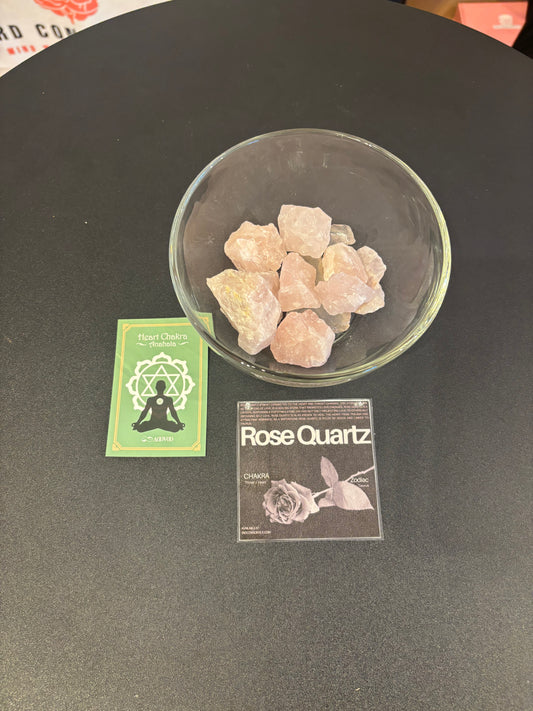 Rose Quartz (love & joy)