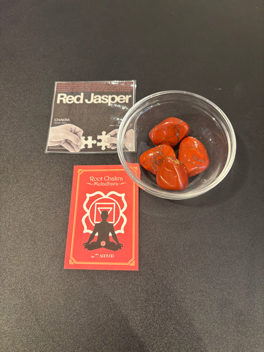 Red Jasper (cooperation & healing from trauma)