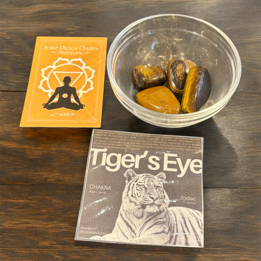 Tiger’s Eye (good luck & inner strength)