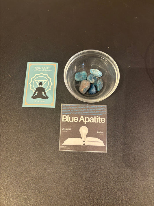 Blue Apatite (manifestation & intellect)