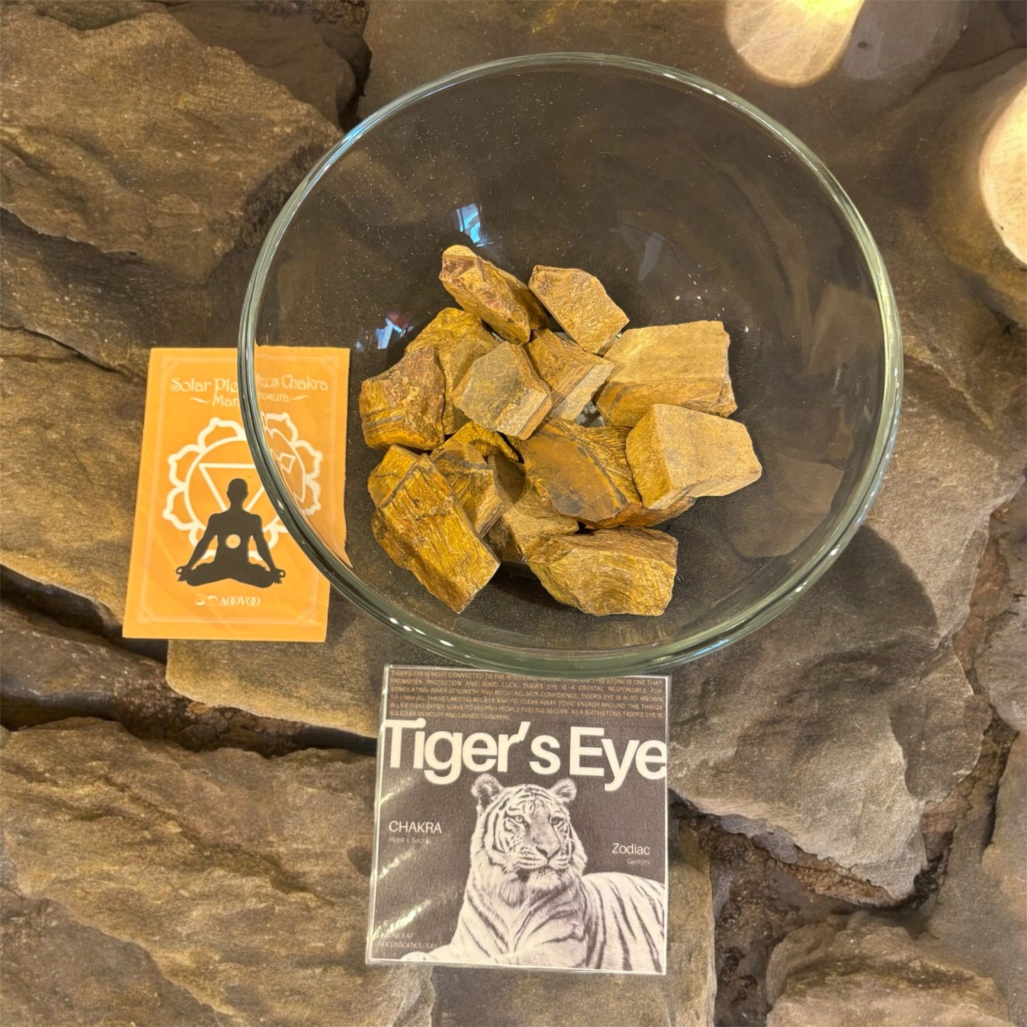 Tiger's Eye (good luck & inner strength)