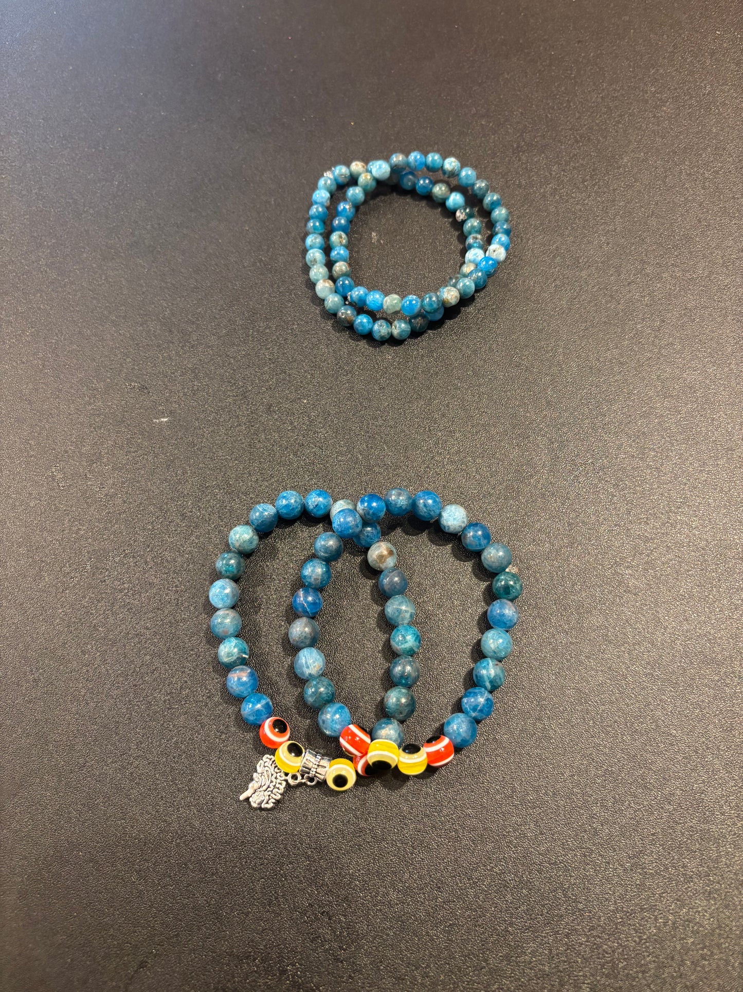 Blue Apatite Bracelets