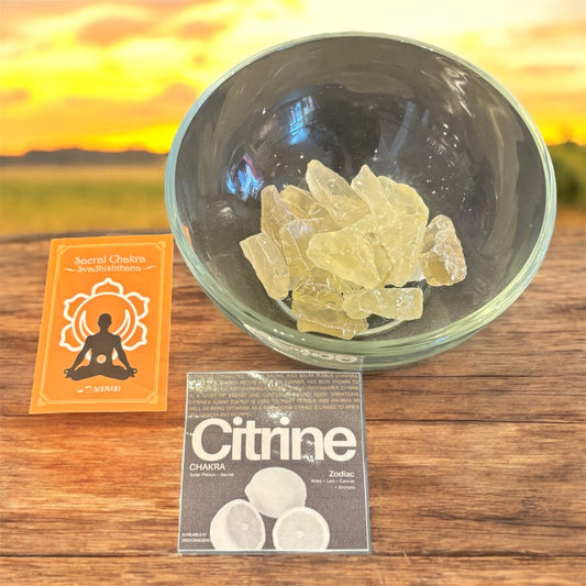 Citrine (uplift & positivity)