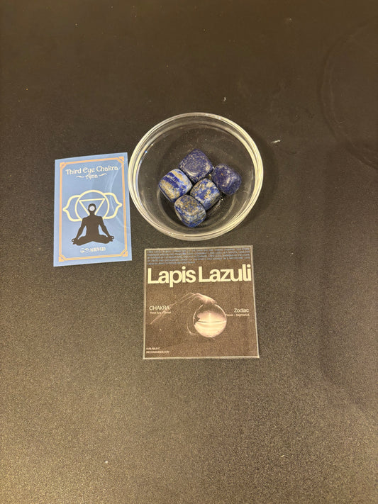 Lapis Lazuli (wisdom & truth)