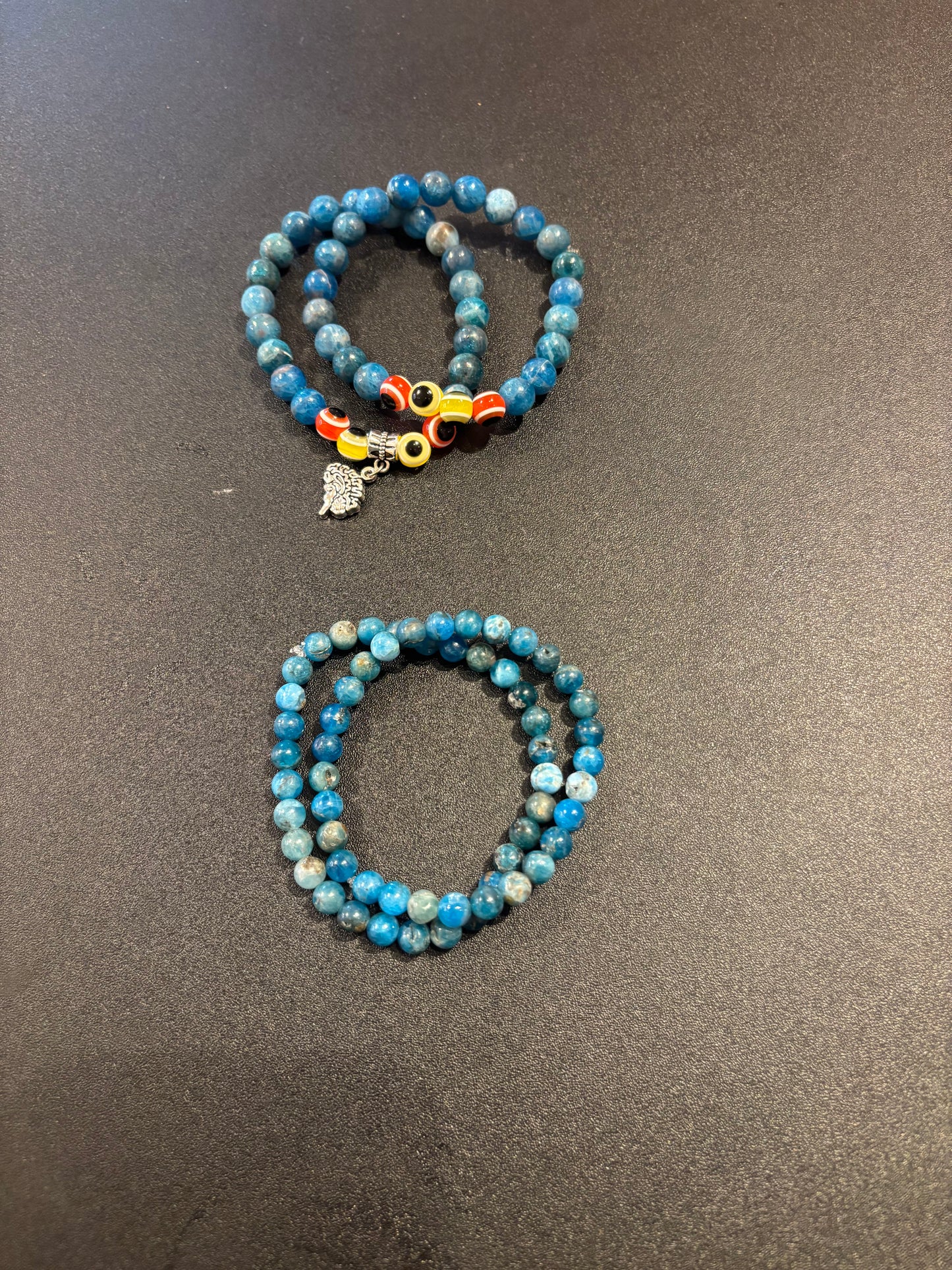 Blue Apatite Bracelets