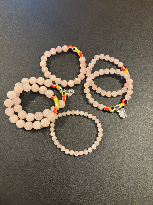 Rose Quartz Bracelets