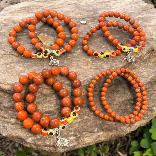 Red Jasper bracelets