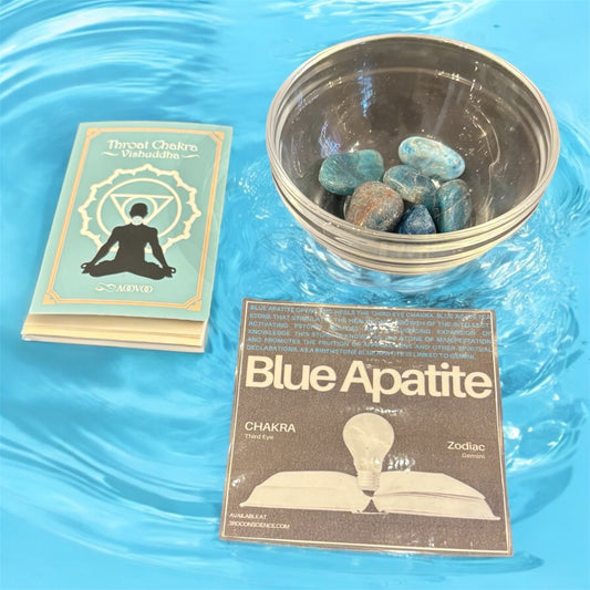 Blue Apatite (manifestation & intellect)