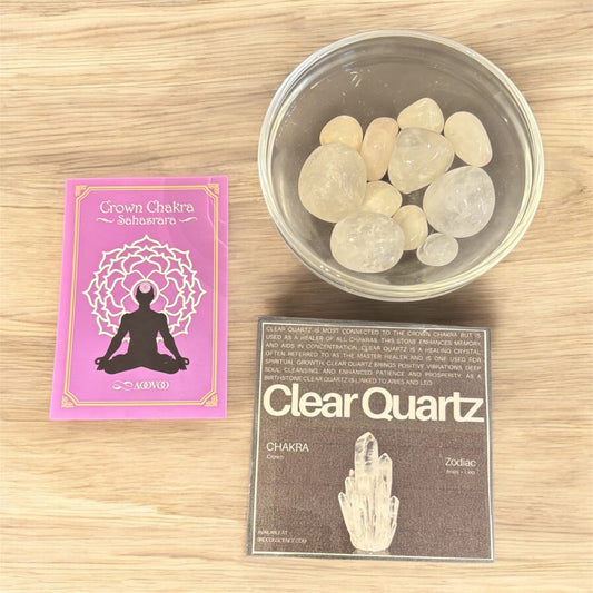 Clear Quartz (healing & memory)