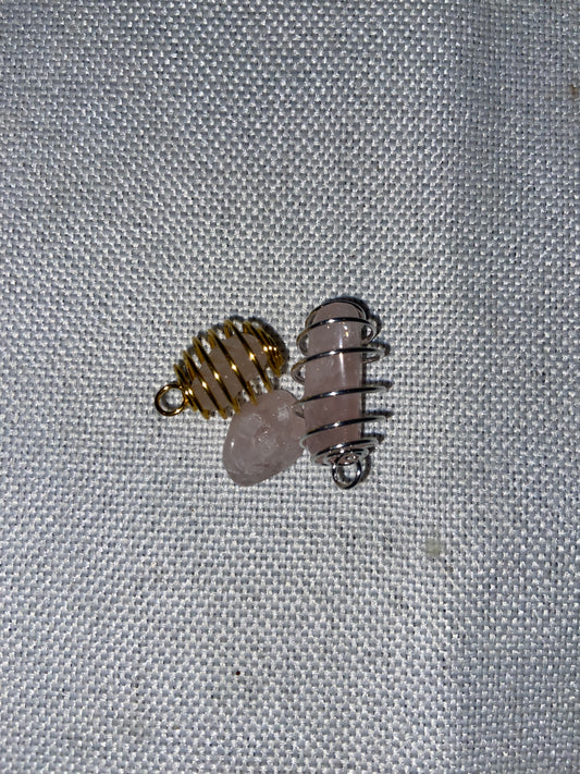 Small size tumbled Rose Quartz