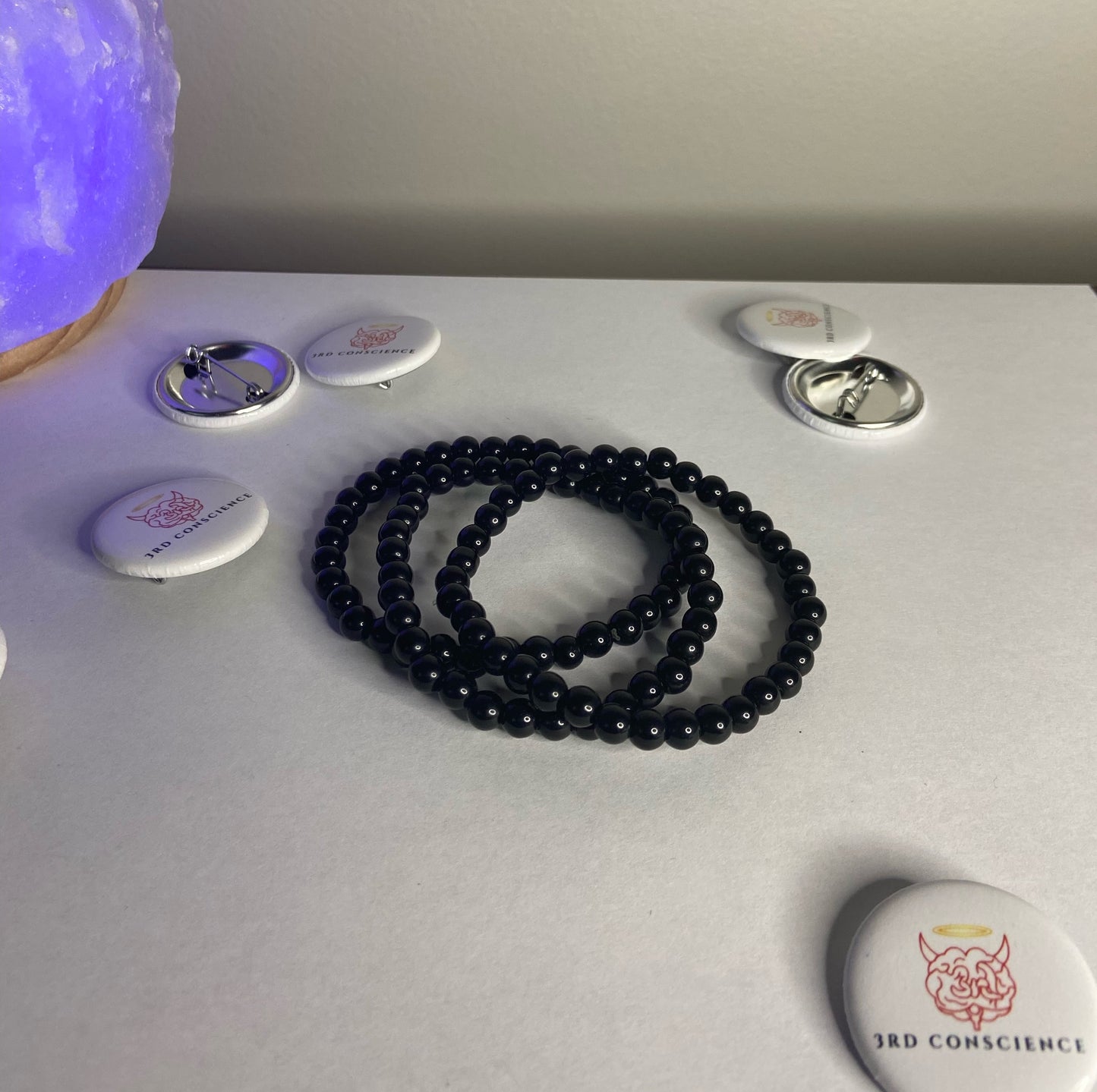 Black Agate Bracelet (protection & soothing)